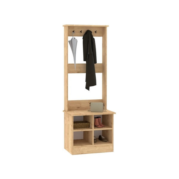 Předsíňová sestava v přírodní barvě Fasitano – Kalune Design-image-2