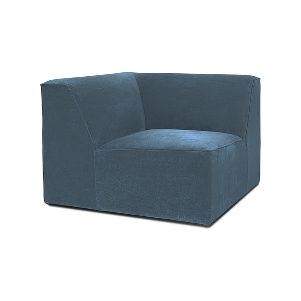 Modrý manšestrový modul pohovky (variabilní) Sting – Scandic-image-1