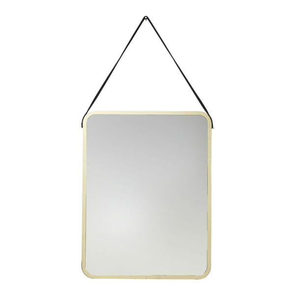 Nástěnné zrcadlo ve zlaté barvě Kare Design Salute