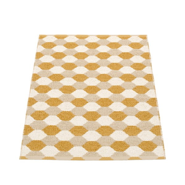 Okrově žlutý vnitřní a venkovní koberec 70x100 cm Dana Ochre – Pappelina