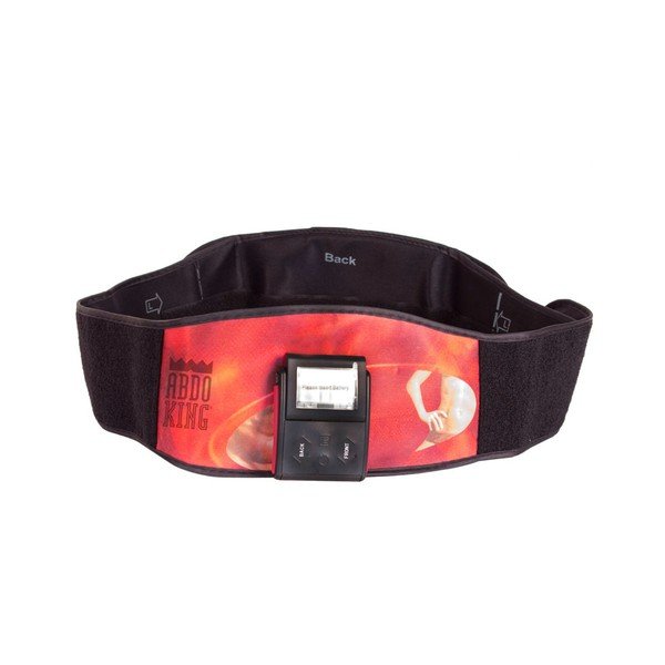 Červený elektrostimulační pás InnovaGoods Abdo King-image-4