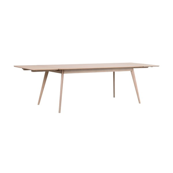 Rozkládací jídelní stůl s deskou v dubovém dekoru 190x90 cm Yumi - Rowico-image-4