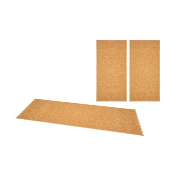 Sada 3 oranžových běhounů BT Carpet Casual