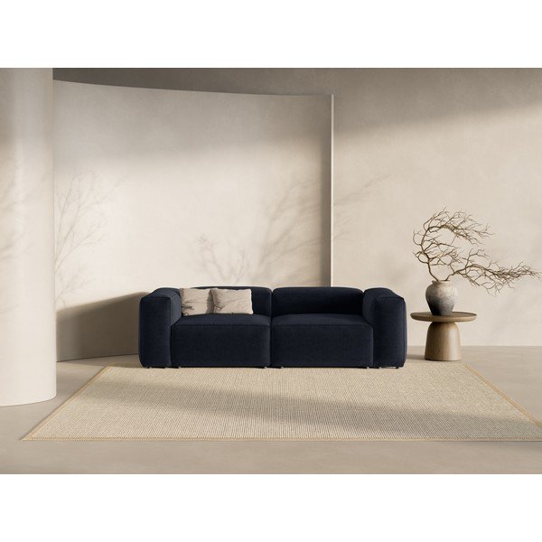 Tmavě modrá pohovka 264 cm Bergamo – Cosmopolitan Design-image-1