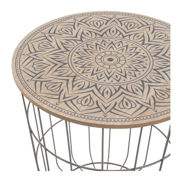 Kulaté odkládací stolky v sadě 2 ks ø 40 cm – Casa Selección-image-2