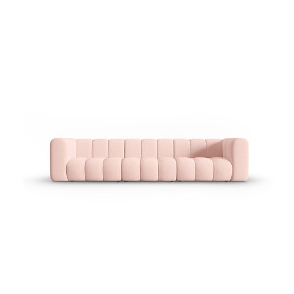 Růžová pohovka 318 cm Lupine – Micadoni Home