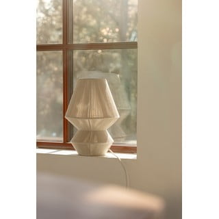 Stolní lampa v přírodní barvě s textilním stínidlem (výška 34 cm) Razzo – Markslöjd