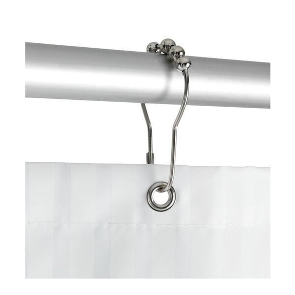 Sada 12 háčků pro sprchový závěs Wenko-image-1