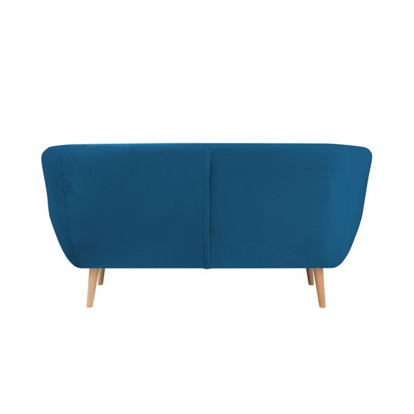 Modrá dvoumístná pohovka Mazzini Sofas Amelie-image-3