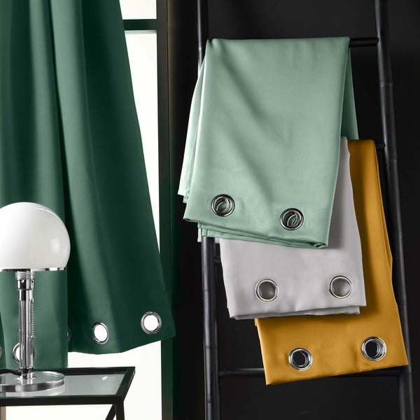 Světle zelený zatemňovací závěs 135x180 cm Occult – douceur d'intérieur-image-3