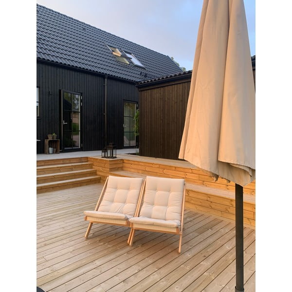 Skládací křeslo Karup Design Boogie Raw/Beige-image-1