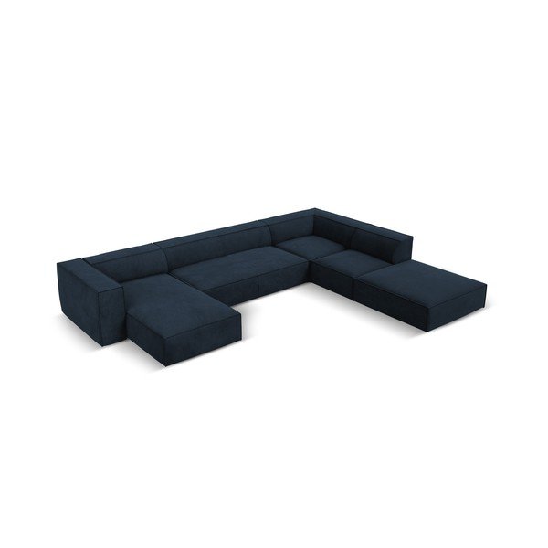 Tmavě modrá rohová pohovka (pravý roh) Madame – Windsor & Co Sofas-image-2