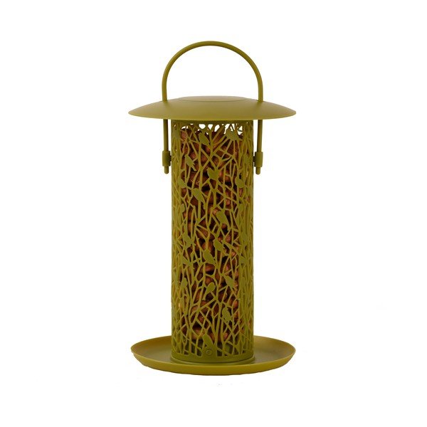 Žlutozelené závěsné krmítko na oříšky Esschert Design Chiff Chaff-image-2