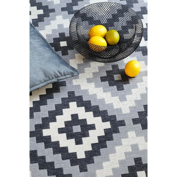 Šedý oboustranný koberec Narma Saka, 100 x 160 cm-image-4