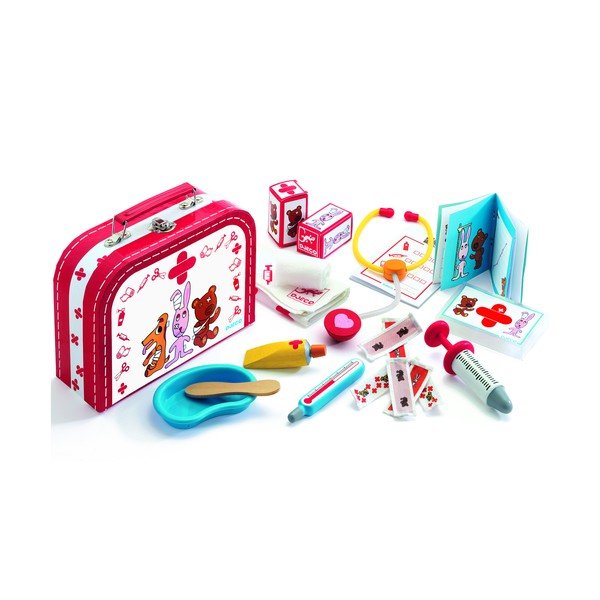 Dětský hrací doktorský kufřík s příslušenstvím Djeco-image-1