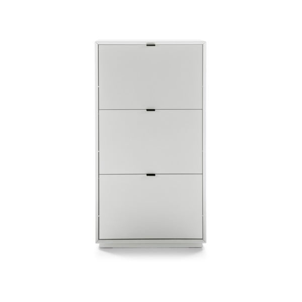 Bílý botník se 3 zásuvkami Marckeric Luka-image-2