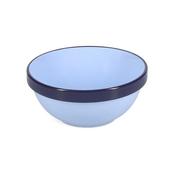Modrá miska z kameniny 710 ml Duo – ONA