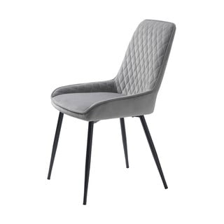 Šedá jídelní židle Milton – Unique Furniture