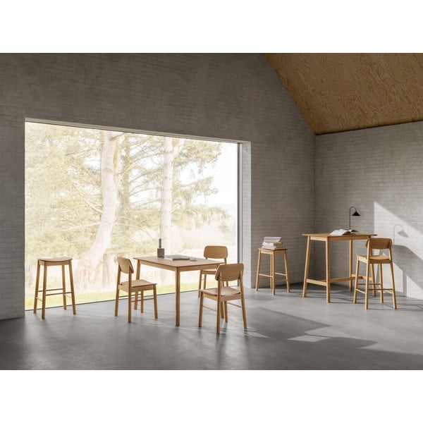 Jídelní židle v přírodní barvě Barlow – Actona-image-3