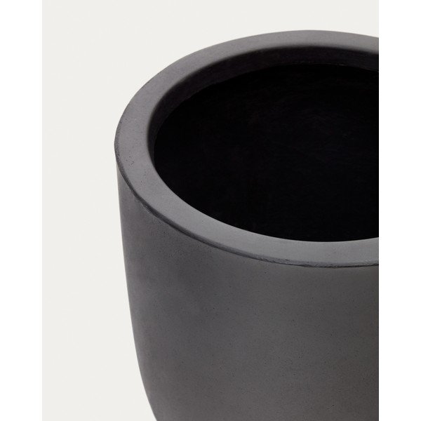 Betonový obal na květináč ø 39 cm Aiguablava – Kave Home-image-1