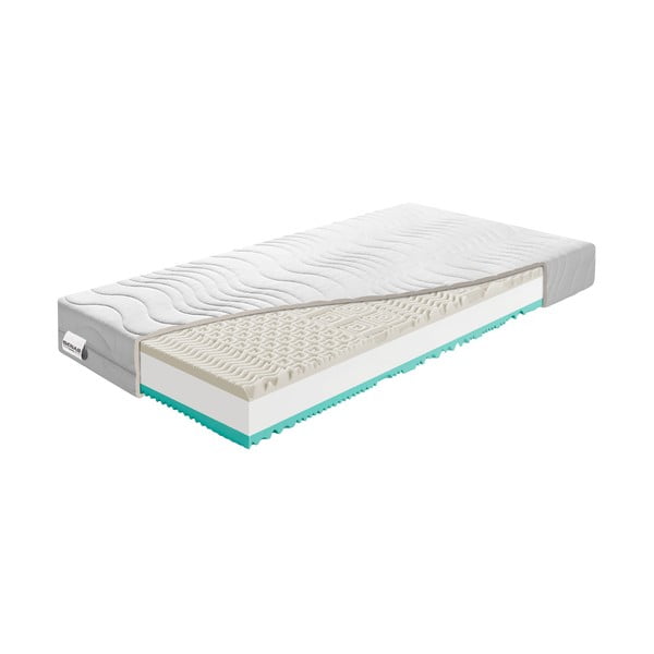 Tvrdá/středně tvrdá pěnová oboustranná matrace 160x200 cm Visco Comfort – BENAB-image-2