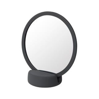Šedočerné stolní kosmetické zrcadlo Blomus, výška 18,5 cm