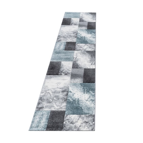 Modro-šedý běhoun 80x300 cm Hawaii – Ayyildiz Carpets