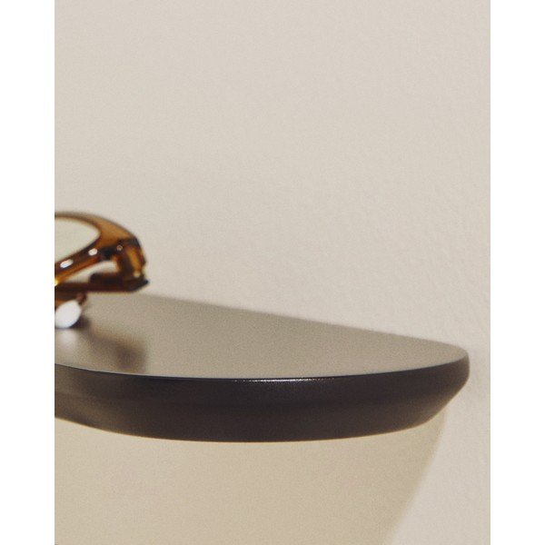 Černé police v sadě 2 ks 55 cm Arely – Kave Home-image-2