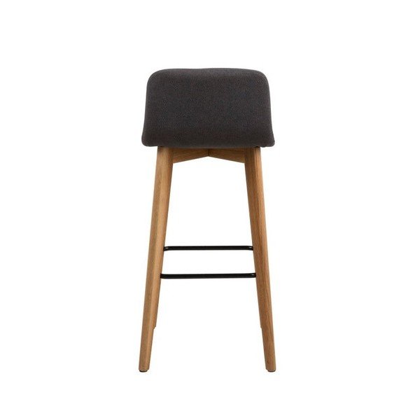 Sada 2 šedých barových židlí Actona Arosa-image-3