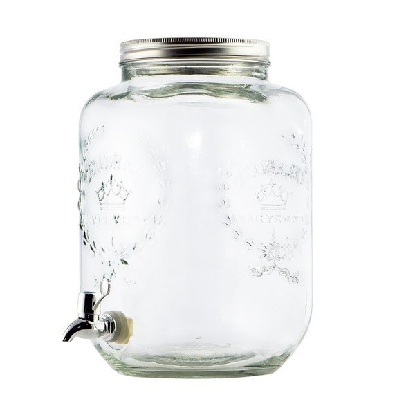 Skleněný barel na limonády Dispenser, 8 l-image-1
