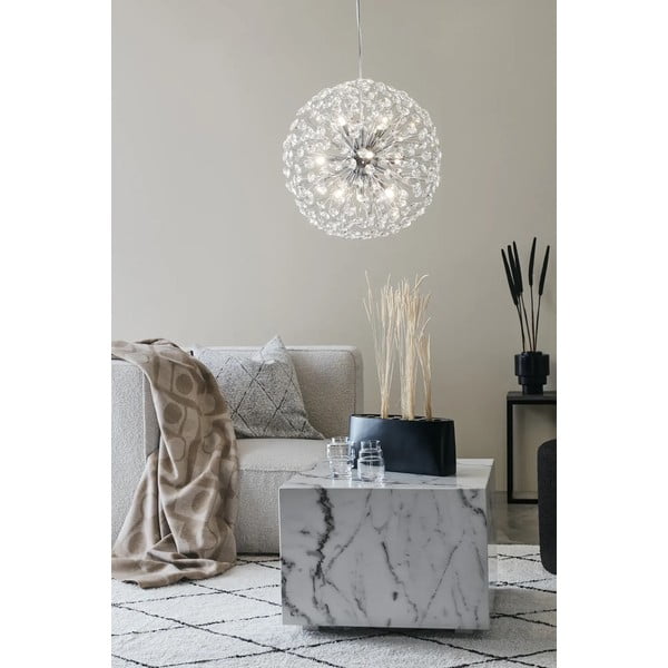 Závěsné svítidlo ve stříbrné barvě ø 50 cm Bolid – Markslöjd-image-1