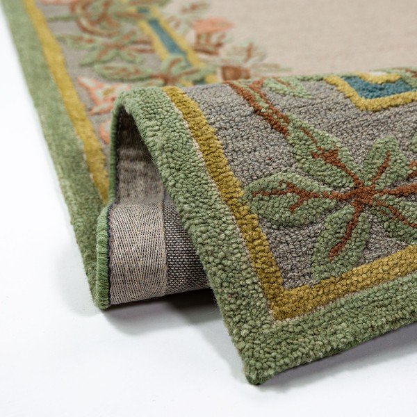 Ručně tkaný vlněný běhoun 80x300 cm Verona Floral  – Flair Rugs-image-2