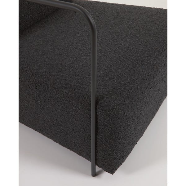 Černé křeslo Gamer - Kave Home-image-3