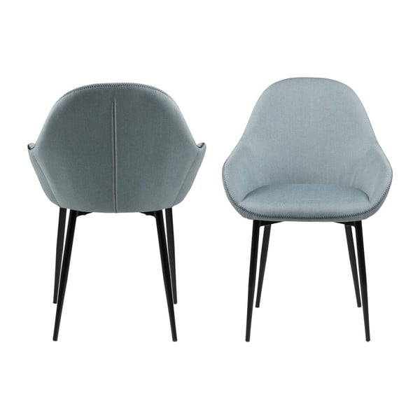 Sada 2 modrých jídelních židlí Actona Candis-image-2