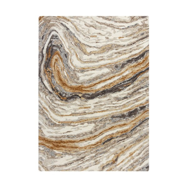 Hnědo-béžový koberec Flair Rugs Jarvis, 160 x 230 cm