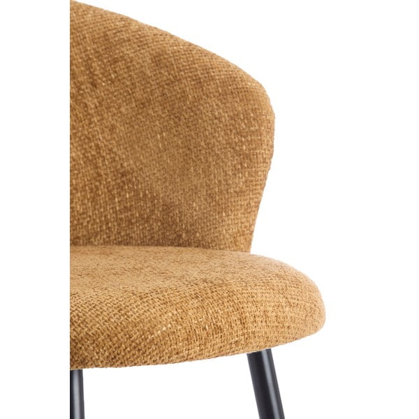 Okrově žlutá kovová jídelní křesla v sadě 2 ks Radaja – Light & Living-image-1