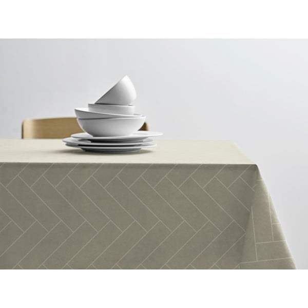Damaškový ubrus 140x320 cm Tiles Damask – Södahl