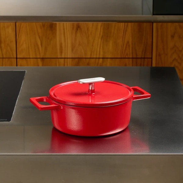 Litinový kastrol s pokličkou na indukci 2 l Mattia 3.0 – FABINI-image-1