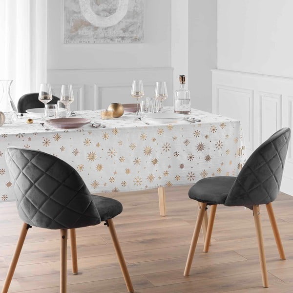 Ubrus s vánočním motivem z mikrovlákna 140x240 cm Astrelia – douceur d'intérieur-image-3