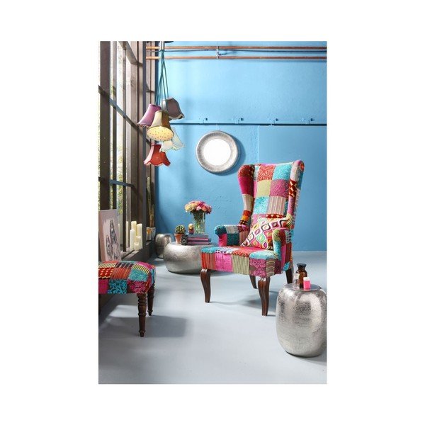 Křeslo ušák Kare Design Patchwork Velvet-image-4