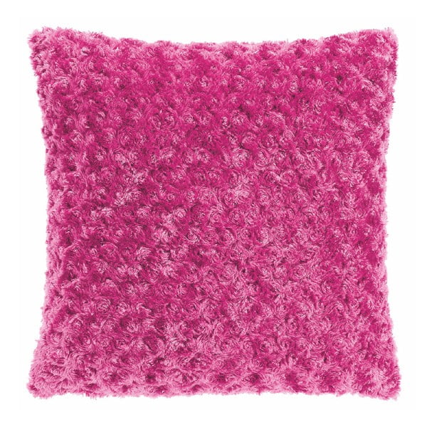 Tmavě růžový povlak na polštář Tiseco Home Studio Curl, 45 x 45 cm