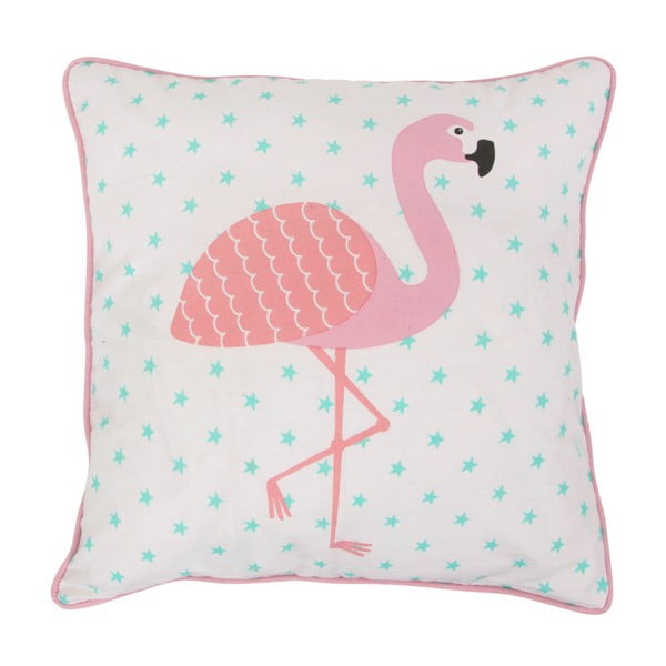 Polštář Sass & Belle Flamingo, 38 x 38 cm