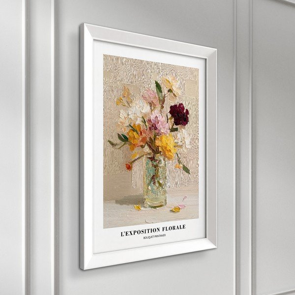 Tištěný obraz s rámem 56x75 cm Sunny Bouquet – Styler-image-3