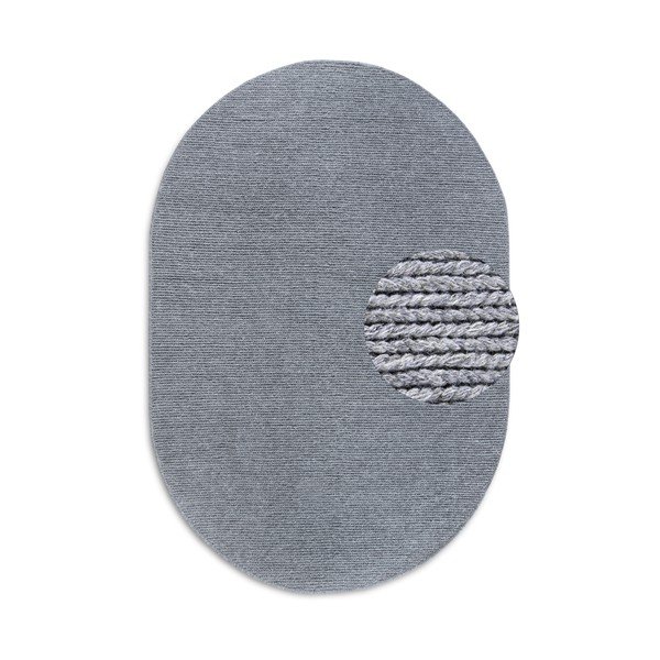 Šedý ručně tkaný vlněný koberec 160x230 cm Francois – Villeroy&Boch