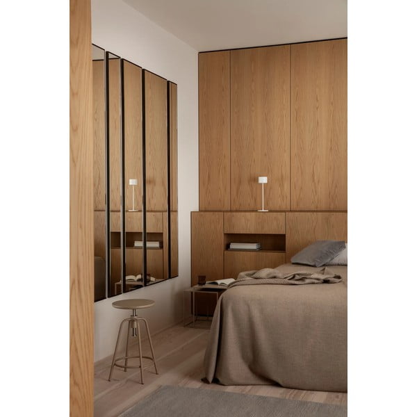 Béžové kovové konferenční stolky v sadě 2 ks 40x40 cm Fera – Blomus-image-3