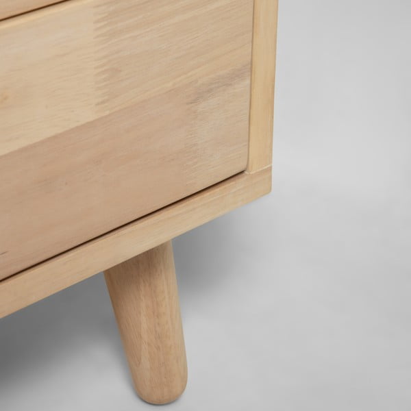 Noční stolek z kaučukového dřeva Kave Home Wari-image-1