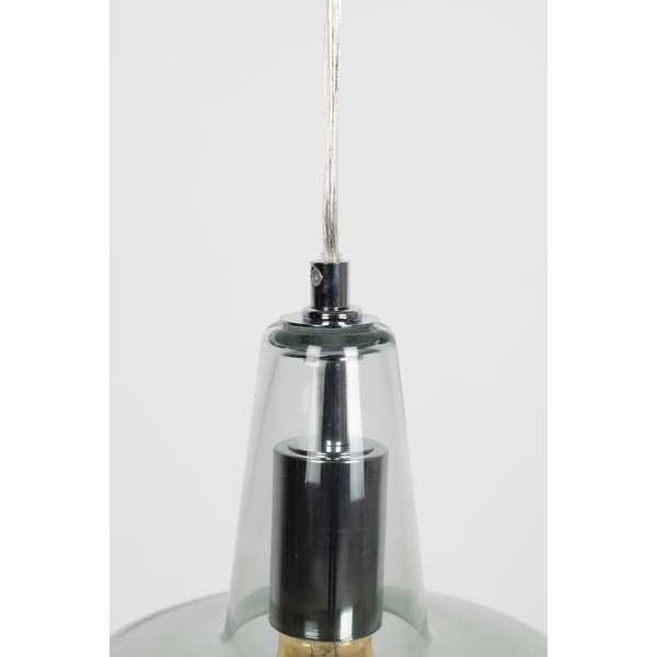 Zelené závěsné svítidlo se skleněným stínítkem ø 20 cm Anshin - White Label-image-4