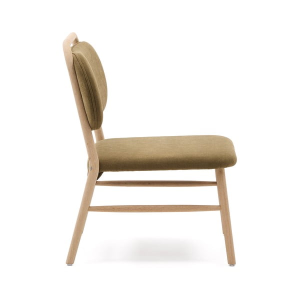 Zelené žinylkové křeslo Helda – Kave Home-image-3