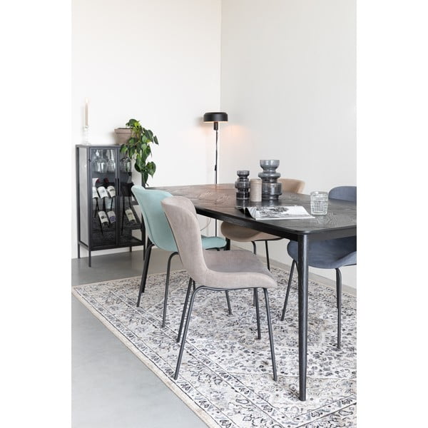 Jídelní stůl v dekoru dubu 90x180 cm Fabio – White Label-image-2