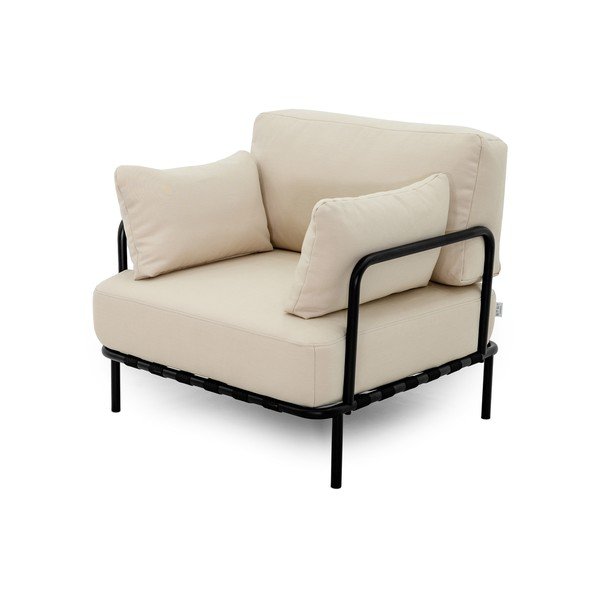 Béžové polstrované zahradní křeslo Salve – Sit Sit-image-3